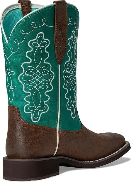Ariat Callie Western Women's Boots Cowboy Women's Boots Worn Hickory : 8 B - Medium, Leather - Image 4