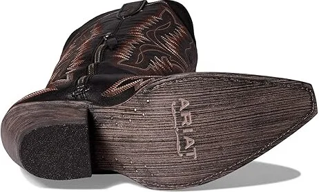 Ariat Casanova Western Boots Women's Boots Brooklyn Black : 5.5 B - Medium, Leather - Image 3