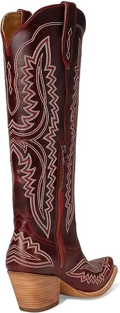 Ariat Casanova Western Boots Women's Boots Red Alert : 6 B - Medium, Leather - Image 4