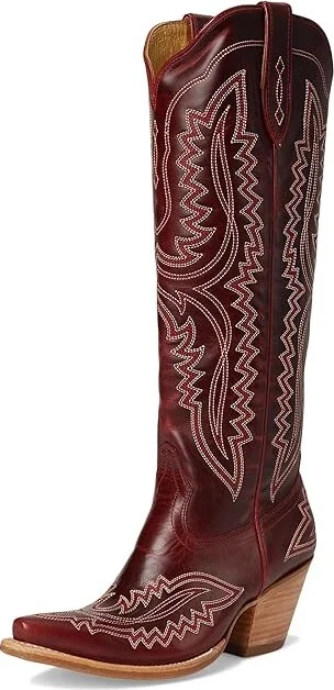 Ariat Casanova Western Boots Women's Boots Red Alert : 6 B - Medium, Leather - Image 5