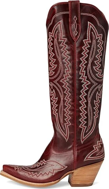 Ariat Casanova Western Boots Women's Boots Red Alert : 6 B - Medium, Leather - Image 6