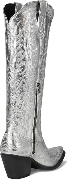 Ariat Casanova Western Boots Women's Boots Silver Shine : 7.5 B - Medium, Leather - Image 4