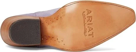 Ariat Casanova Women's Boots Misty Lavender Suede : 8.5 B - Medium, Leather - Image 3
