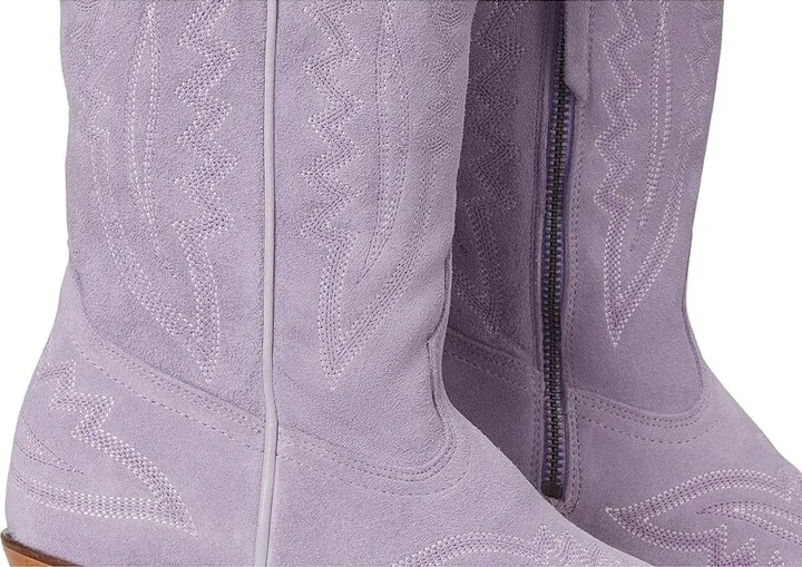 Ariat Casanova Women's Boots Misty Lavender Suede : 8.5 B - Medium, Leather - Image 7