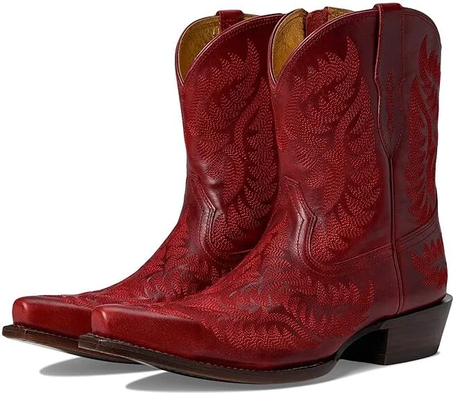 Ariat Cate Western Boots Women's Boots Red Alert : 9 B - Medium, Leather