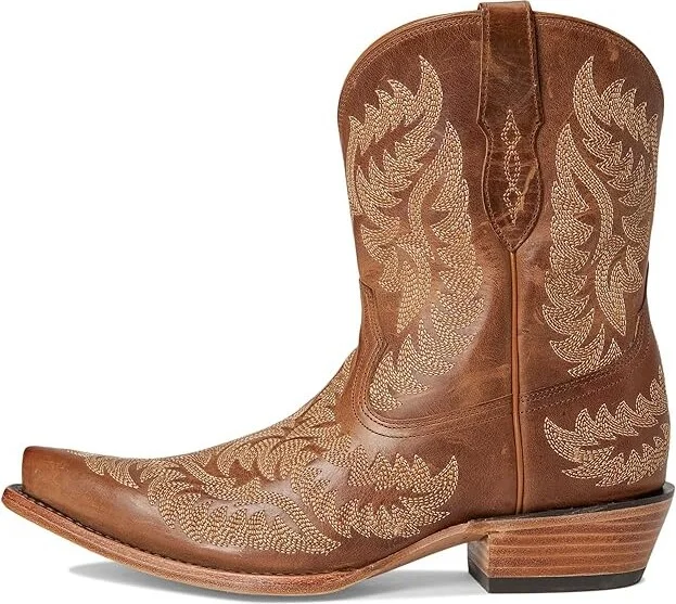 Ariat Cate Western Boots Women's Boots Shades Of Grain : 6 B - Medium, Leather - Image 6