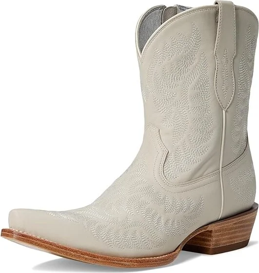 Ariat Cate Western Boots Women's Boots White Quartz : 6.5 B - Medium, Leather - Image 5