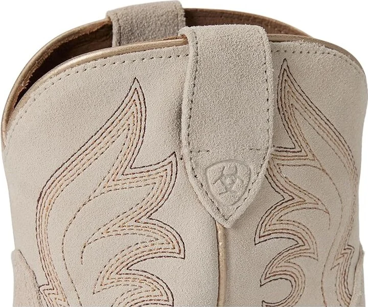 Ariat Chandler Western Boots Women's Shoes Cloud White Suede : 5.5 B - Medium, Leather - Image 7