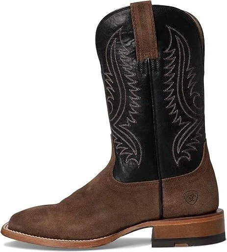 Ariat Circuit Paxton Western Boots Men's Shoes Ranch Brown Suede : 7 D - Medium, Leather - Image 6