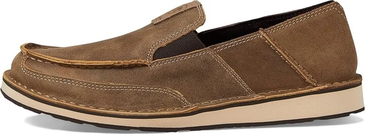 Ariat Cruiser Men's Slip on Shoes Brown Bomber/Relaxed Bark : 7.5 D - Medium, Leather - Image 7
