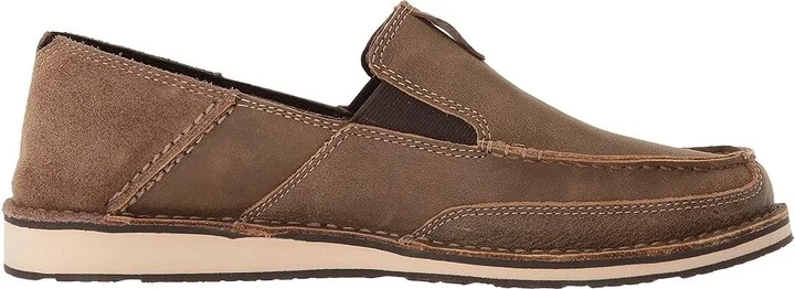 Ariat Cruiser Men's Slip on Shoes Brown Bomber/Relaxed Bark : 7.5 D - Medium, Leather - Image 8