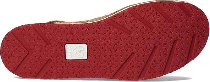 Ariat Cruiser Western Aloha Women's Shoes Walnut/Red White Blue Pareau Print : 6 B - Medium, Leather/Textile - Image 3