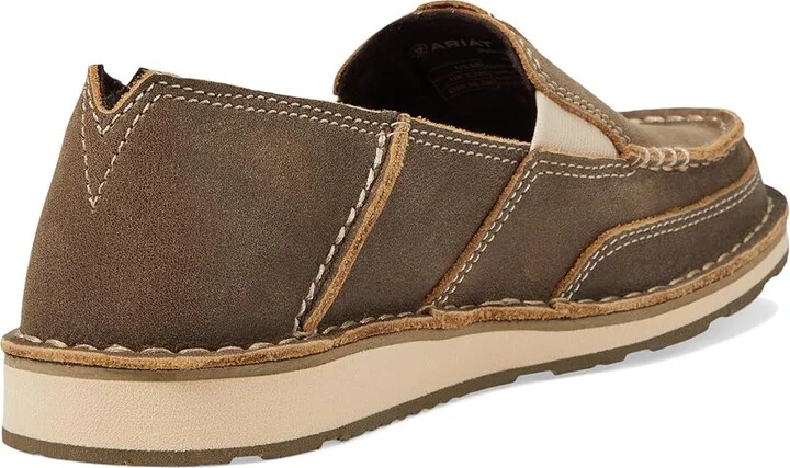 Ariat Cruiser Women's Slip on Shoes Brown Bomber : 6 B - Medium, Leather/Suede/Textile - Image 5