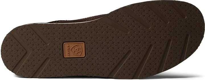 Ariat Cruiser Women's Slip on Shoes Chocolate Suede/Leopard Hair On : 6 B - Medium, Hair Calf/Leather/Suede - Image 3