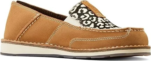 Ariat Cruiser Women's Slip on Shoes Dark Tan Suede : 5.5 B - Medium, Leather/Suede/Textile - Image 7