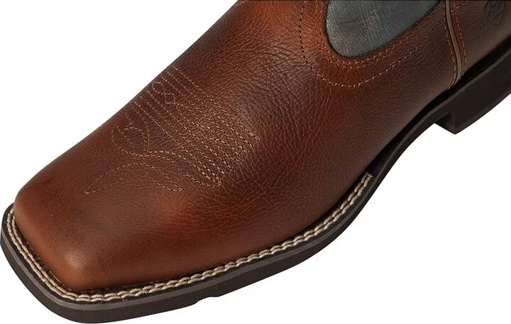 Ariat Delilah Cowboy Women's Boots Spiced Cider/Teal River : 5.5 B - Medium, Leather - Image 2