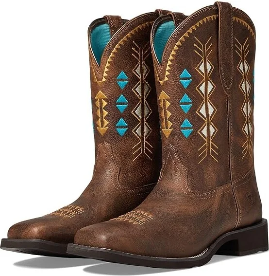 Ariat Delilah Deco Western Boot Women's Shoes Copper Kettle : 7.5 B - Medium, Leather