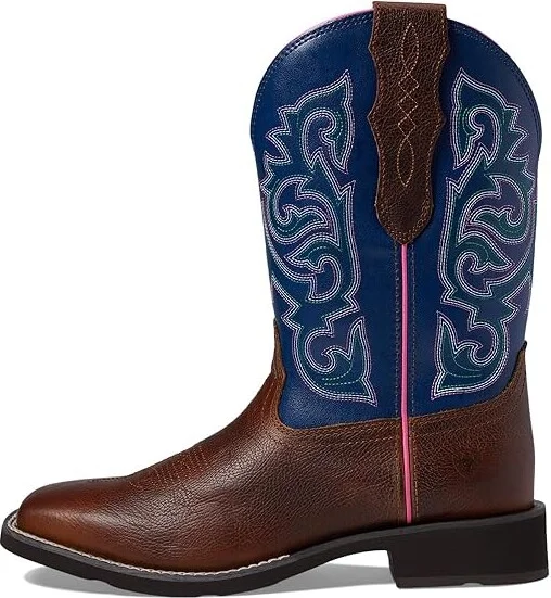 Ariat Delilah StretchFit Western Boot Women's Shoes Dark Cottage : 5.5 B - Medium, Leather - Image 6