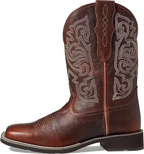 Ariat Delilah StretchFit Western Boot Women's Shoes Spiced Cider : 5.5 B - Medium, Leather - Image 6