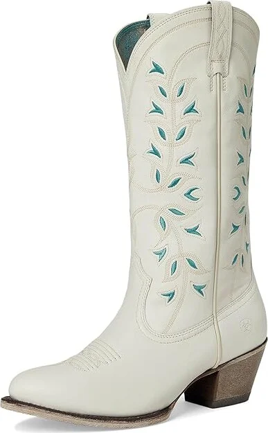 Ariat Desert Holly Western Women's Boots Cowboy Women's Boots Crema : 8 B - Medium, Leather - Image 5