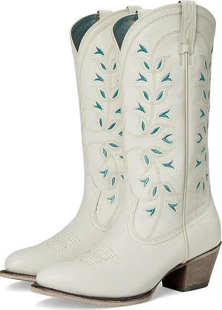 Ariat Desert Holly Western Women's Boots Cowboy Women's Boots Crema : 8 B - Medium, Leather
