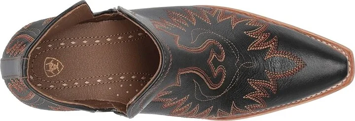Ariat Dixon Cowboy Women's Boots Brooklyn Black : 5.5 B - Medium, Leather - Image 3