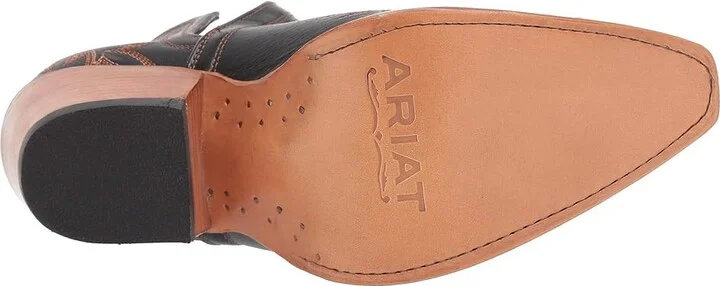 Ariat Dixon Cowboy Women's Boots Brooklyn Black : 5.5 B - Medium, Leather - Image 4