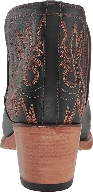 Ariat Dixon Cowboy Women's Boots Brooklyn Black : 5.5 B - Medium, Leather - Image 5