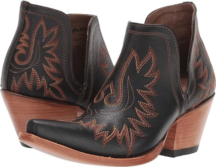 Ariat Dixon Cowboy Women's Boots Brooklyn Black : 5.5 B - Medium, Leather