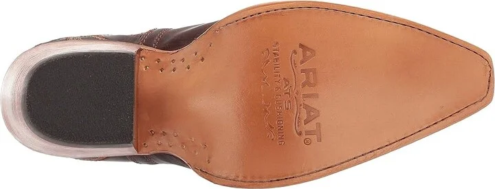 Ariat Dixon Cowboy Women's Boots Weathered Brown : 5.5 B - Medium, Leather - Image 4