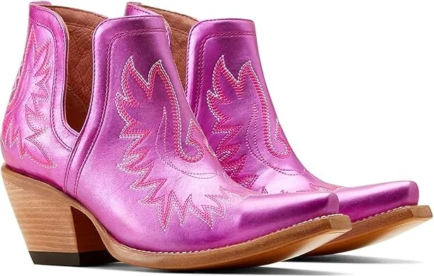 Ariat Dixon Western Boots Women's Shoes Electric Raspberry : 5.5 B - Medium, Leather