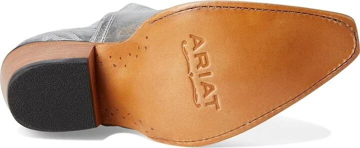 Ariat Dixon Women's Bootsie Cowboy Women's Boots Silver Shine : 5.5 B - Medium, Leather - Image 3