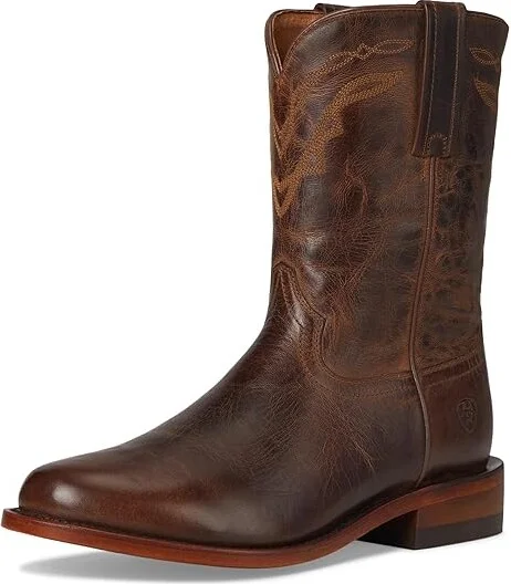 Ariat Downtown Western Boots Men's Shoes Loco Brown : 10.5 EE - Wide, Leather - Image 5