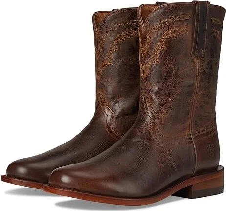 Ariat Downtown Western Boots Men's Shoes Loco Brown : 10.5 EE - Wide, Leather