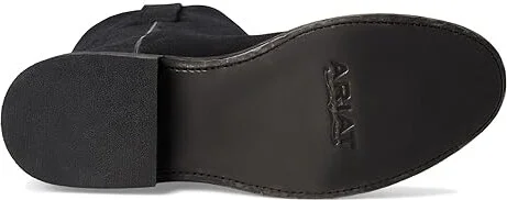 Ariat Downtown Western Boots Men's Shoes Stonewashed Black Suede : 9 D - Medium, Leather - Image 3
