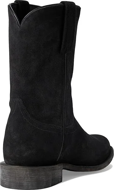 Ariat Downtown Western Boots Men's Shoes Stonewashed Black Suede : 9 D - Medium, Leather - Image 4