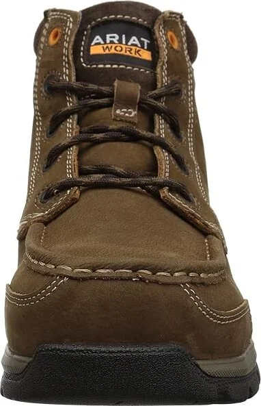 Ariat Edge LTE Chukka Composite Toe Men's Work Boots Dark Brown : 10.5 D - Medium, Leather - Image 6
