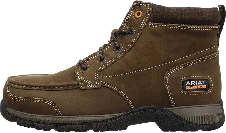 Ariat Edge LTE Chukka Composite Toe Men's Work Boots Dark Brown : 10.5 D - Medium, Leather - Image 7