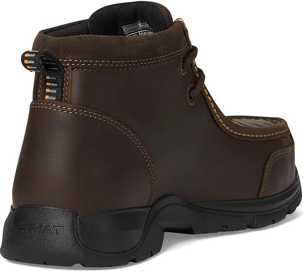 Ariat Edge LTE Moc Composite Toe Work Boot Men's Boots Brown/Brown Croco Print : 7 D - Medium, Leather - Image 4