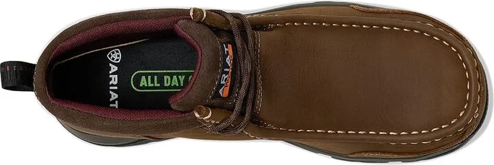 Ariat Edge LTE Moc Women's Shoes Dark Brown : 6 B - Medium, Leather - Image 2