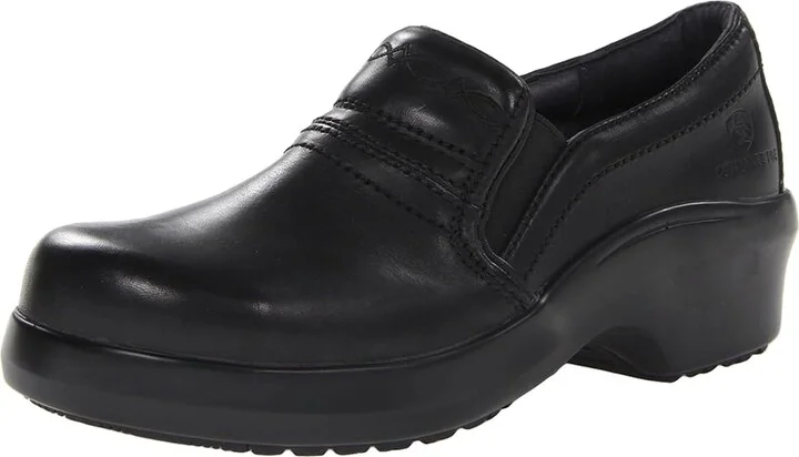 Ariat Expert Safety Clog Composite Toe Women's Slip on Shoes Black : 6.5 B - Medium, Full Grain leather - Image 2
