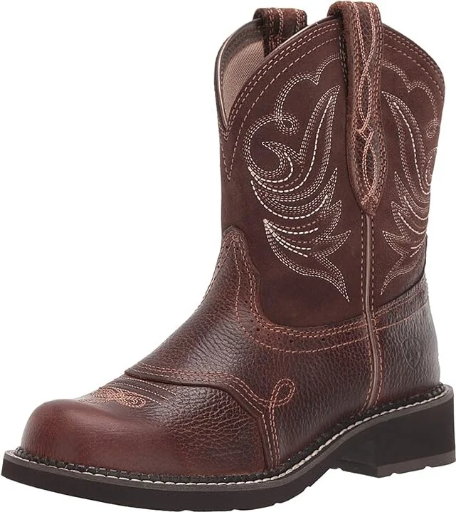 Ariat Fatbaby Heritage Cowboy Women's Boots Dapper Copper Kettle/Brownie : 5.5 B - Medium, Leather - Image 2