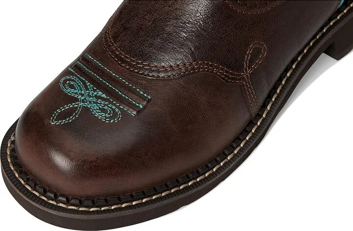 Ariat Fatbaby Heritage Dapper Cowboy Women's Boots Royal Chocolate/Fudge : 7 B - Medium, Leather/Suede - Image 3