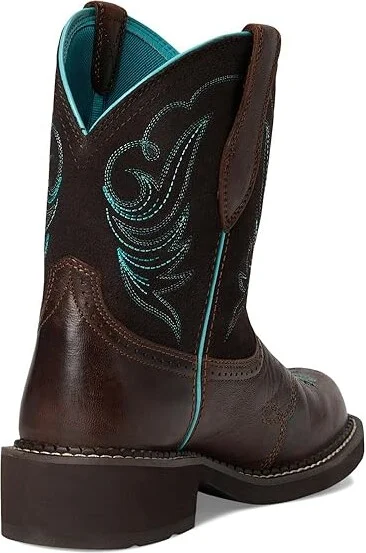 Ariat Fatbaby Heritage Dapper Cowboy Women's Boots Royal Chocolate/Fudge : 7 B - Medium, Leather/Suede - Image 5