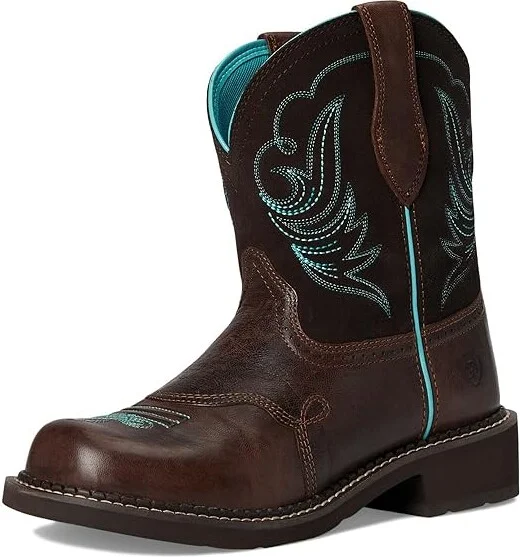 Ariat Fatbaby Heritage Dapper Cowboy Women's Boots Royal Chocolate/Fudge : 7 B - Medium, Leather/Suede - Image 6