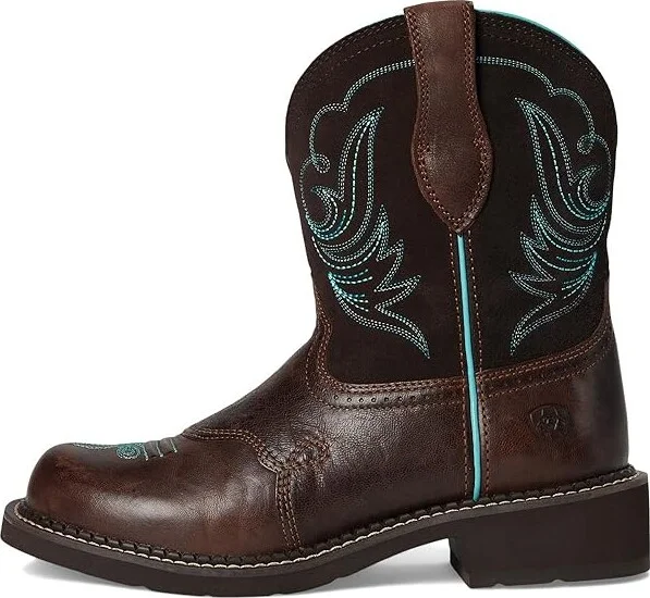 Ariat Fatbaby Heritage Dapper Cowboy Women's Boots Royal Chocolate/Fudge : 7 B - Medium, Leather/Suede - Image 7