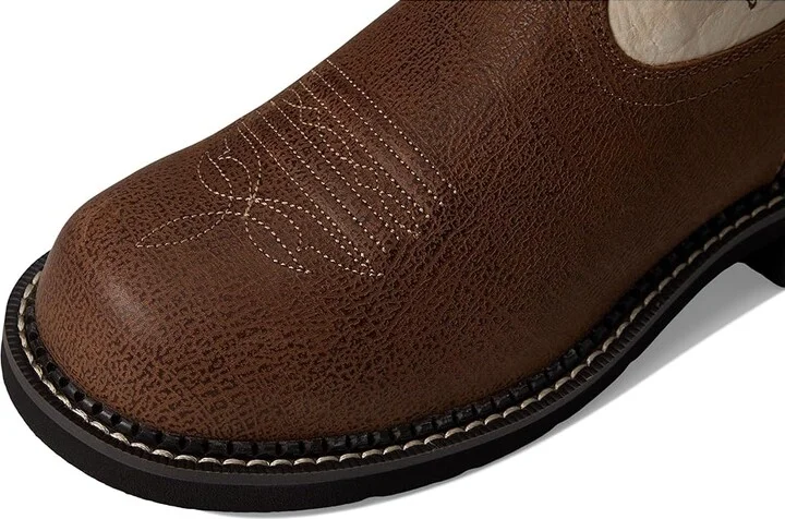 Ariat Fatbaby Heritage Tess Western Boot Women's Shoes Tortuga/Crema : 5.5 B - Medium, Leather - Image 2