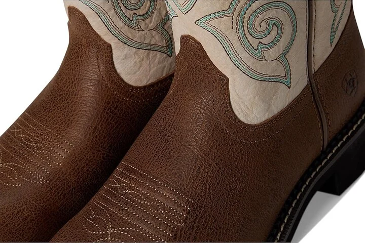 Ariat Fatbaby Heritage Tess Western Boot Women's Shoes Tortuga/Crema : 5.5 B - Medium, Leather - Image 7