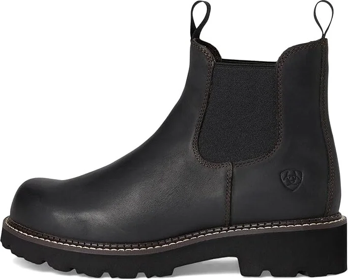 Ariat Fatbaby Twin Gore Western Boots Women's Shoes Black Deertan : 5.5 B - Medium, Leather - Image 6