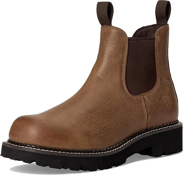 Ariat Fatbaby Twin Gore Western Boots Women's Shoes Distressed Natural : 6.5 C - Wide, Leather - Image 5